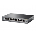 TP-Link TL-SG108PE Vadīts L2 Gigabit Ethernet (10/100/1000) Power over Ethernet (PoE) Melns