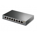TP-Link TL-SG108PE Valdomas L2 Gigabit Ethernet (10/100/1000) Maitinimas per Eternetą (PoE) Juoda TP-Link TL-SG108PE Valdomas L2 Gigabit Ethernet (10/100/1000) Maitinimas per Eternetą (PoE) Juoda