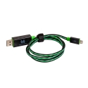 RealPower USB A/Micro-USB B 0.75m USB-kaapeli USB 2.0 0,75 m Musta, Vihreä RealPower USB A/Micro-USB B 0.75m USB-kaapeli USB 2.0 0,75 m Musta, Vihreä