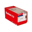 Fischer 570347 Sraigtinis inkaras ir (arba) sieninis kaištis 50 vnt Sieninis kištukas 50 mm Fischer 570347 Sraigtinis inkaras ir (arba) sieninis kaištis 50 vnt Sieninis kištukas 50 mm