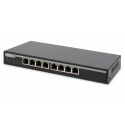 Digitus DN-95340 сетевой коммутатор Неуправляемый Gigabit Ethernet (10/100/1000) Питание по Ethernet