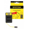 PATONA 141671 bateriju lādētājs Digitālās kameras akumulators USB PATONA 141671 bateriju lādētājs Digitālās kameras akumulators USB