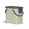 Rotho Albula 25 L Rectangular Cappuccino Rotho Albula 25 L Rectangular Cappuccino