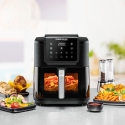 Rommelsbacher FRH 1700 taukvāres katls Viens 8 L Atsevišķs 1700 W Karstā gaisa fritētājs Melns, Nerū Rommelsbacher FRH 1700 taukvāres katls Viens 8 L Atsevišķs 1700 W Karstā gaisa fritētājs Melns, Nerū