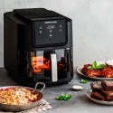 Rommelsbacher FRH 1700 fryer Single 8 L Stand-alone 1700 W Hot air fryer Black, Stainless steel Rommelsbacher FRH 1700 fryer Single 8 L Stand-alone 1700 W Hot air fryer Black, Stainless steel