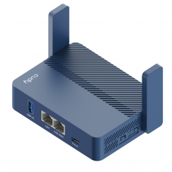 Cudy AX3000 langaton reititin Gigabitti Ethernet Sininen