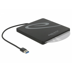 DeLOCK 42604 оболочка оптического диска 13,3 cm (5.25") SATA III Черный