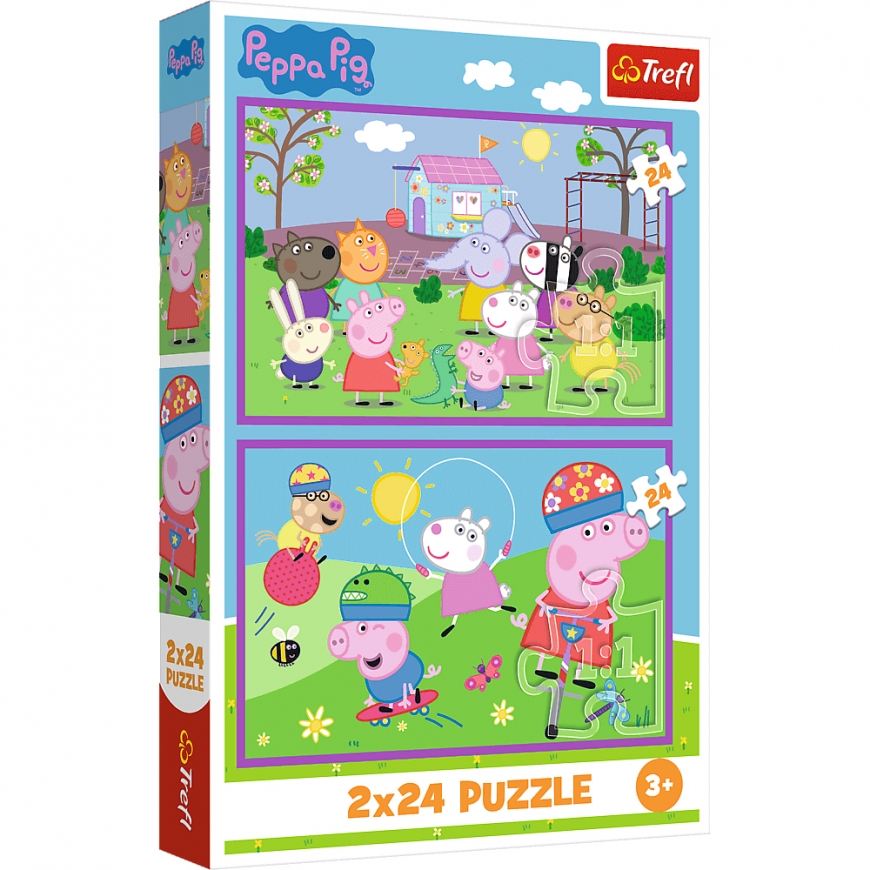 Trefl 34435 pusle 24 tk Multifilmid