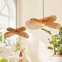 Immax BOHO MARIPOSA design pendant luminaire, D50cm. E27, natural jute Immax BOHO MARIPOSA design pendant luminaire, D50cm. E27, natural jute
