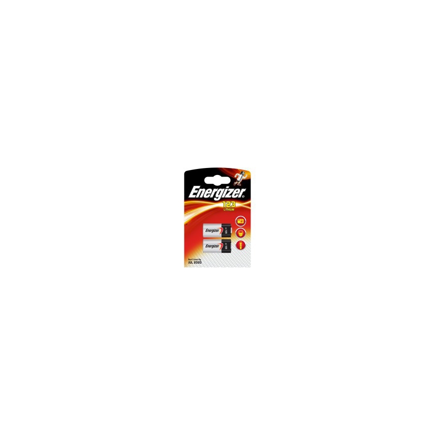 Energizer CR123/CR123A Vienreizējas lietošanas baterija Litijs