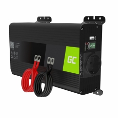 Green Cell INVGC16 maitinimo adapteris / inverteris Automatinis 500 W Juoda