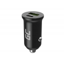 Green Cell GC CADM-GC-38AC - USB-Ladegeraet 38 W 1x USB-C USB-A schwarz