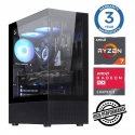 INTOP Ryzen 7 5700X 16GB 500SSD M.2 NVME+4TB RX580 8GB ilman käyttöjärjestelmää