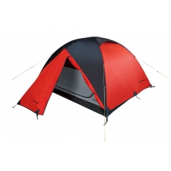 Hannah Outdoor Covert 3 WS koplytis telts, 3 asmenims, mandarinų spalvos/tamsiai pilka.