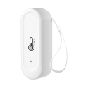 Ūdensnecaurlaidīgs temperatūras un mitruma sensors White Zigbee Tuya