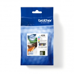 Brother LC426VAL tindikassett 4 tk Originaal Must, Tsüaan, Magenta, Kollane