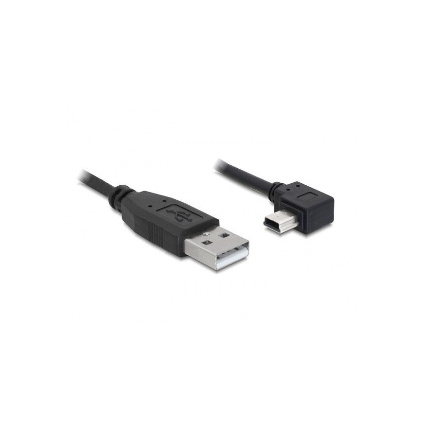 DeLOCK 82681 USB-kaabel 1 m USB A Mini-USB B Must
