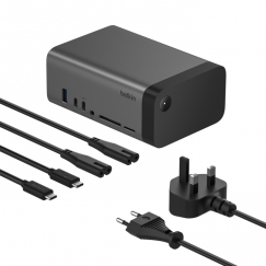 Belkin Connect USB Veids-C 10000 Mbit/s Pelēks
