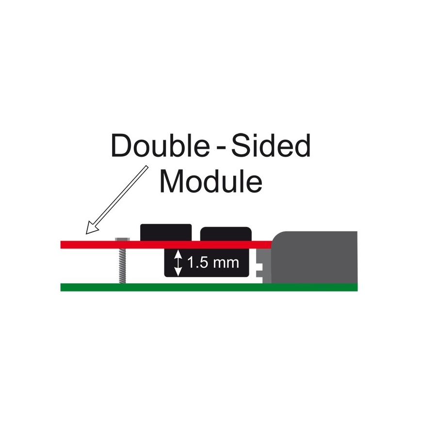 DeLOCK 2x 67-pin M.2 key B - 2x SATA 7-pin interface cards/adapter Internal – 5