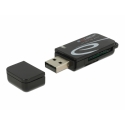 DeLOCK 91602 кардридер USB 2.0 Черный
