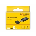 DeLOCK Mini USB 2.0 Card Reader with SD and Micro SD Slot