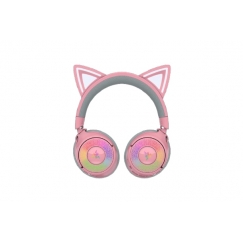 Razer Kraken Kitty V3 Pro - Quartz Kõrvaklapp Juhtmega ühendatud & juhtmevaba Peavõru Mängimine USB tüüp A Bluetooth Roos