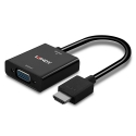 Lindy 38291 video kabeļu aksesuārs 0,1 m HDMI Type A (Standard) VGA (D-Sub) Melns Lindy 38291 video kabeļu aksesuārs 0,1 m HDMI Type A (Standard) VGA (D-Sub) Melns