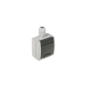 SINGLE SURFACE SOCKET OUTLET AQUANT-G1/EPN 230 V AC 16 A IP65 Elektro-Plast SINGLE SURFACE SOCKET OUTLET AQUANT-G1/EPN 230 V AC 16 A IP65 Elektro-Plast