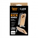 PanzerGlass ® | CARE by ® 3-in-1 Feature Kick Bundle iPhone 17 Pro Kirkas näytönsuoja Apple 1 kpl PanzerGlass ® | CARE by ® 3-in-1 Feature Kick Bundle iPhone 17 Pro Kirkas näytönsuoja Apple 1 kpl