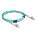 DeLOCK 87909 InfiniBand ja kiudoptilised kaablid 3 m LC Rohekassinine värv DeLOCK 87909 InfiniBand ja kiudoptilised kaablid 3 m LC Rohekassinine värv