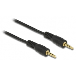 DeLOCK 84001 аудио кабель 2,5 m 3,5 мм Черный