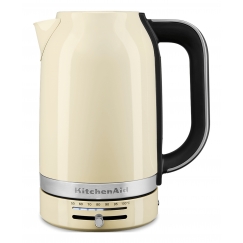 KitchenAid 5KEK1701EAC elektrikann 1,7 l 2400 W Must, Kreemikas, Roostevaba teras