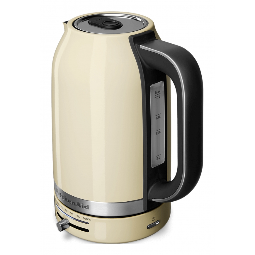 KitchenAid 5KEK1701EAC vedenkeitin 1,7 L 2400 W Musta, Kerman väri, Ruostumaton teräs – 3