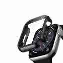 Crong CRG-44HS-BLK smart wearable accessory Case Black Polycarbonate (PC), Tempered glass