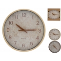 Kello, 2 eri mallia, 30 x 30 x 4,7 cm, DECORLIFE