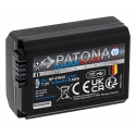 PATONA 1362 kameros / vaizdo kameros su vaizdo magnetofonu baterija Ličio-jonų (Li-Ion) 1030 mAh