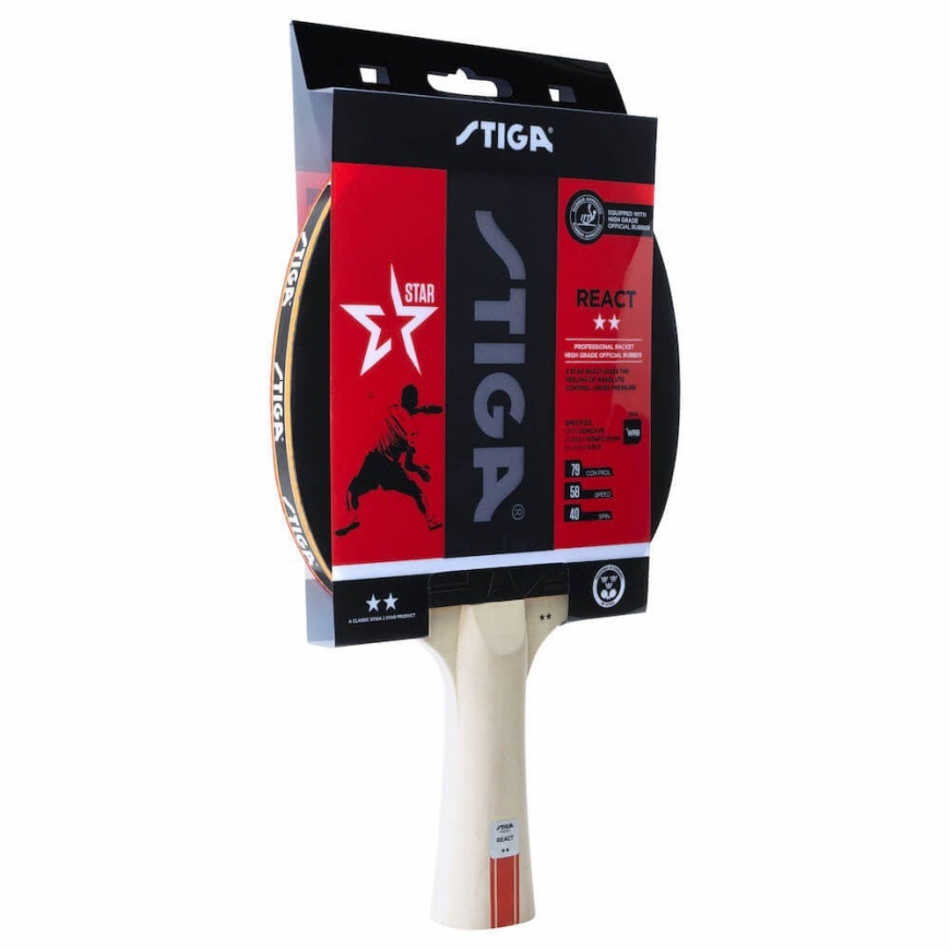 STIGA Sports 1212-8418-01 lauatennisepall Must, Punane – 3