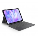 Logitech Combo Touch QWERTY JAV tarptautinė versija Smart Connector Grafitas Logitech Combo Touch QWERTY JAV tarptautinė versija Smart Connector Grafitas