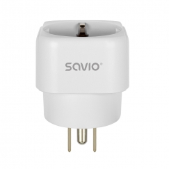 Savio AP-03 strāvas adapteris & pārveidotājs Universāls 3750 W Balts