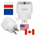 Savio AP-03 адаптер питания / инвертор Универсальная 3750 W Белый Savio AP-03 адаптер питания / инвертор Универсальная 3750 W Белый