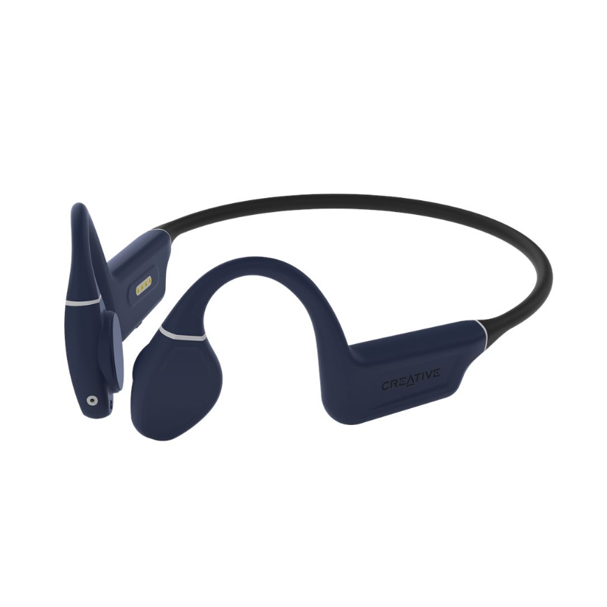 Creative Labs Outlier FREE Pro Plus Headset Wireless Neck-band Music Bluetooth Black, Blue – 3