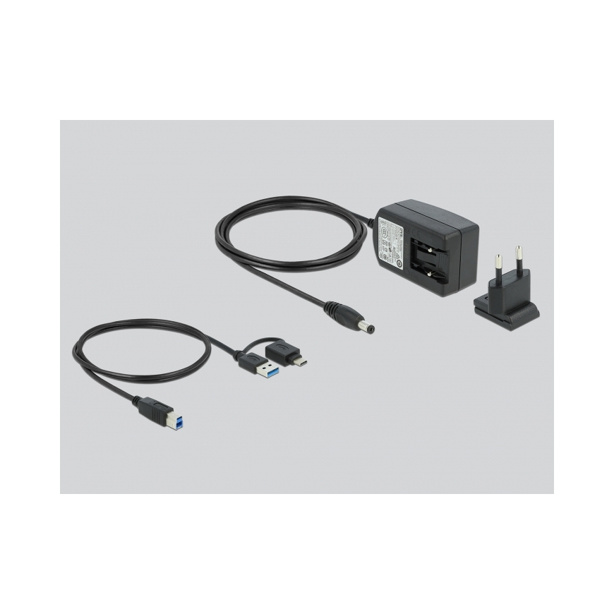 DeLOCK USB Docking Station Dual HDMI Full-HD / USB 3.2 / LAN / Audio – 5