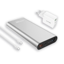 RealPower PB-20000PD Litija jons 20000 mAh Alumīnijs RealPower PB-20000PD Litija jons 20000 mAh Alumīnijs