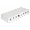 DeLOCK 86209 kontatkligzda Balts