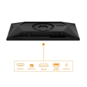 AOC G4 25G4SXU tietokoneen litteä näyttö 62,2 cm (24.5") 1920 x 1080 pikseliä Full HD LED Musta, Har