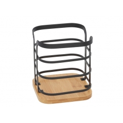 Kattokohde, 12,5X12,5X14 cm Musta, KITCHEN&GO