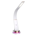 Immax CORELLA LED table lamp with Qi charging white +gold elements RGB backlight Immax CORELLA LED table lamp with Qi charging white +gold elements RGB backlight