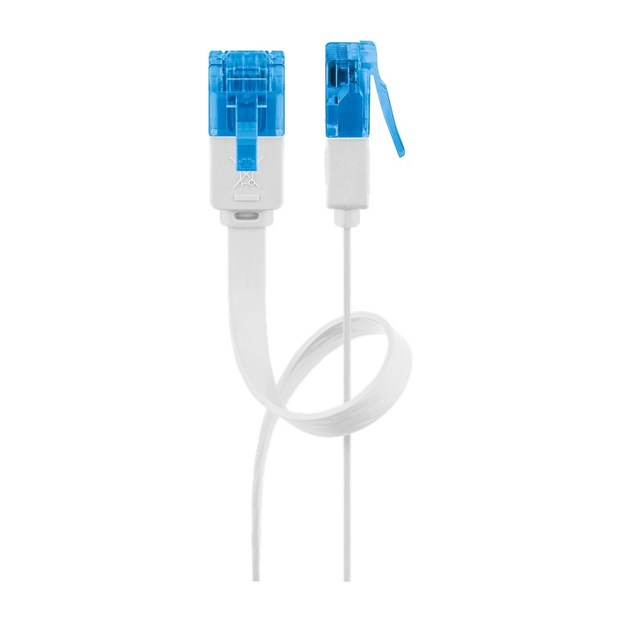 Goobay 96347 võrgukaabel Valge 5 m Cat6a U/UTP (UTP)
