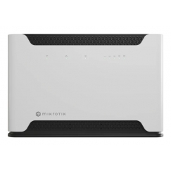 Mikrotik Chateau LTE7 bezvadu rūteris Tīkls Gigabit Ethernet Divkāršā frekvenču josla (2.4 GHz / 5 GHz) 4G Melns, Balts