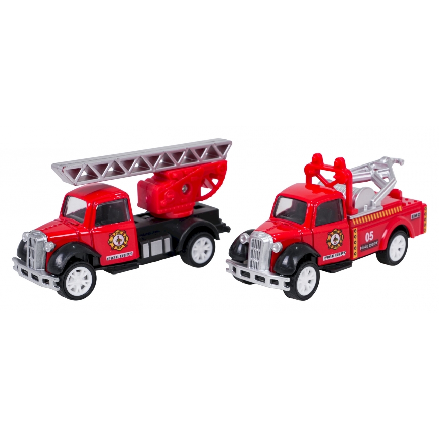 RoGer Fire Station Play Set With Vehicles and Figures – 5